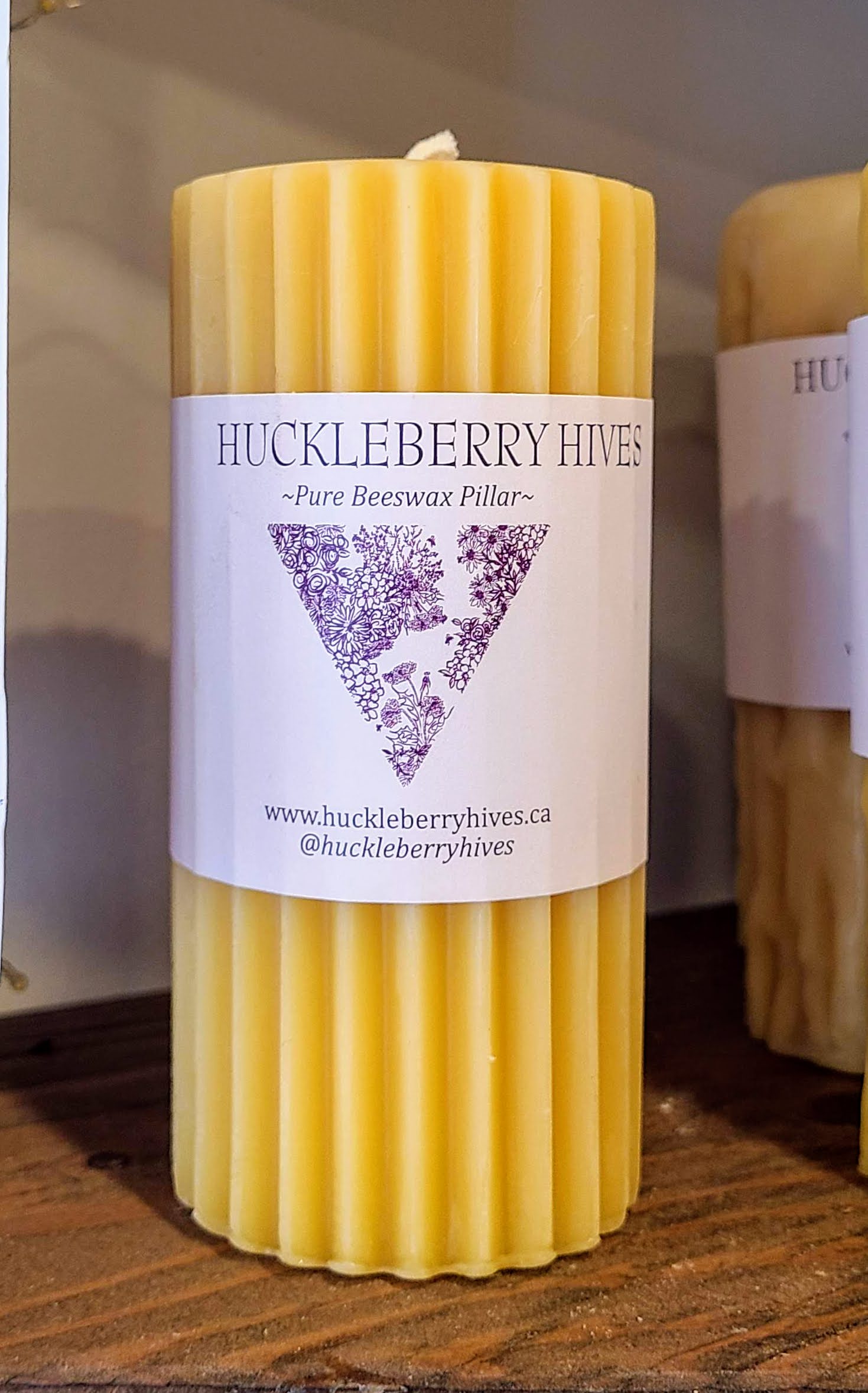 Beeswax Pillar Candles