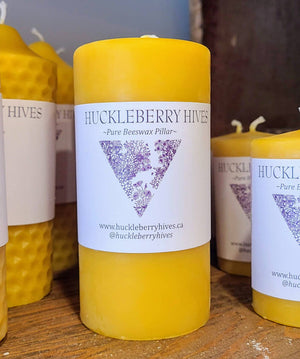 Beeswax Pillar Candles